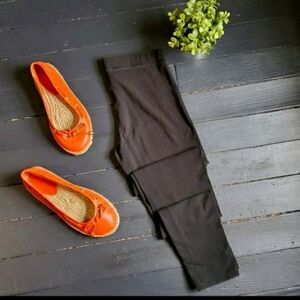 J.crew black leggings 